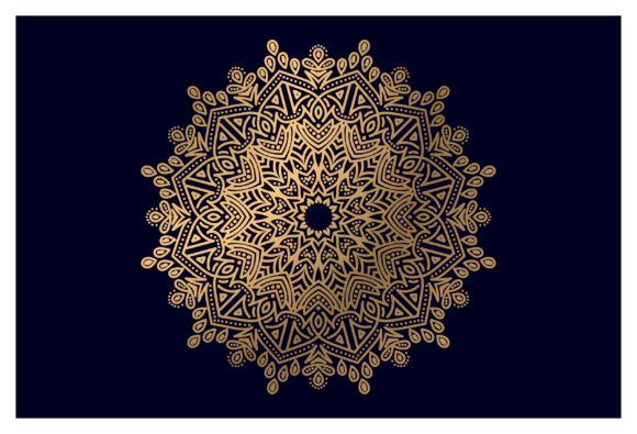 Arabesque Luxury Mandala Background for Graphics & Illustrations