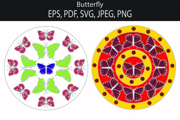 Coloring Butterfly Mandala Design: A Professional Review for Graphics and Illustrations