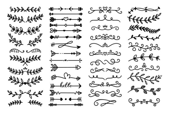 Decorative Text Dividers: Elevate Your Graphics and Illustrations