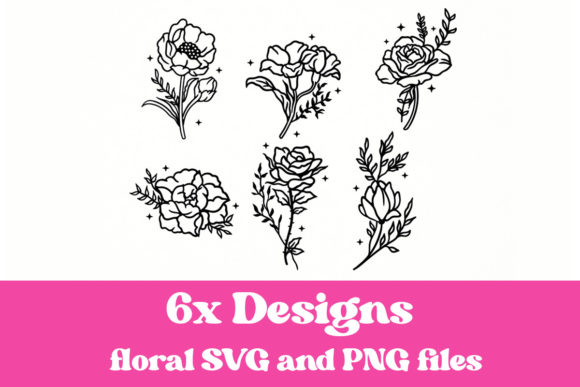 Flower Bundle Graphics and Illustrations Review