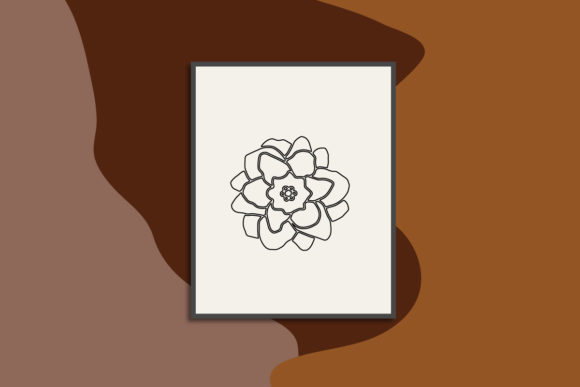 Hand Drawn Flower Art Line: A Review for Graphics and Illustrations