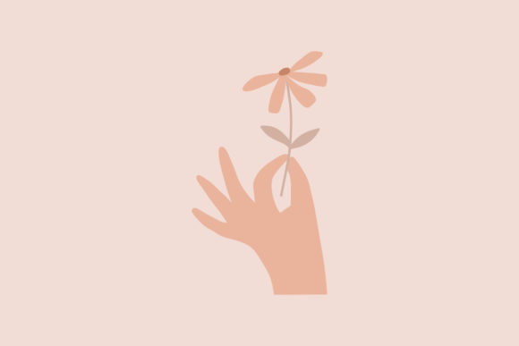 Hands Holding Blooming Flowers Print: A Graphic Designer’s Review for Modern Graphics and Illustrations
