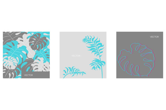 Jungle Vegitation Flat Color Vector Graphics and Illustrations Review